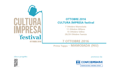 Apre in Sardegna l’edizione 2016 di Cultura Impresa Festival