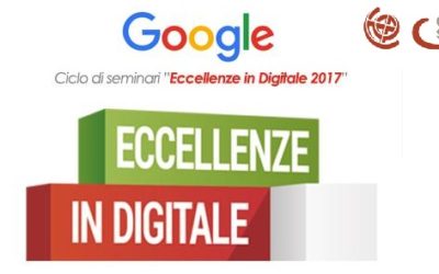 Progetto “Eccellenze in Digitale” 2017 – 2° Seminario il 25 Settembre