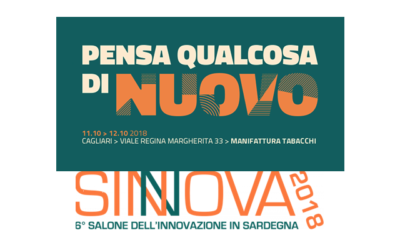 11 e 12 ottobre 2018 – L’appuntamento a Cagliari con SINNOVA