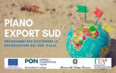 Piano Export Sud: sostegno ai progetti di promozione dell’export