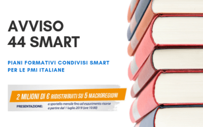 Avviso 44 smart: 2 milioni di euro per la formazione delle PMI