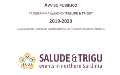 “SALUDE & TRIGU” – presentazione delle domande entro il 15 ottobre 2019