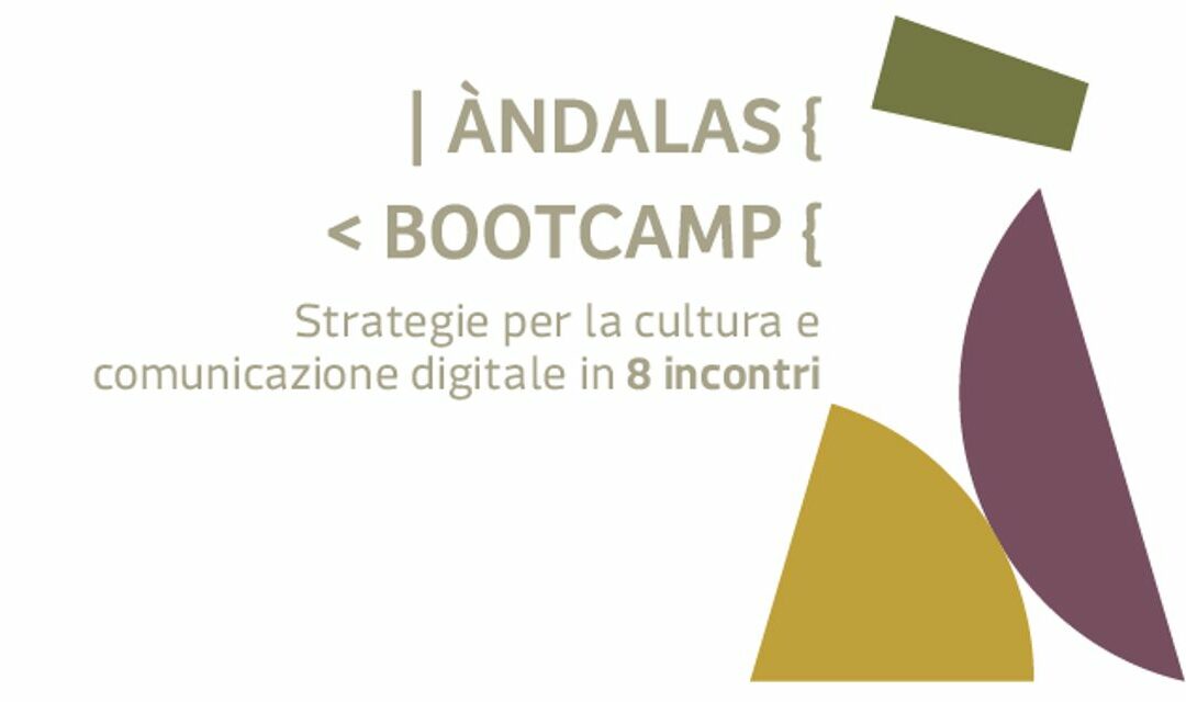 Àndalas Bootcamp ed.2 | Webinar per operatori culturali