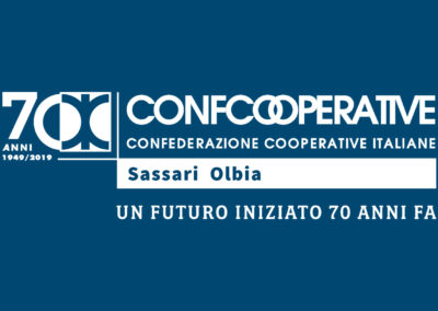 Evento 70 anni di Confcooperative in Sardegna