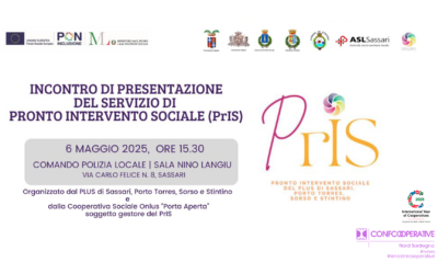 Presentazione del Pronto Intervento Sociale del PLUS di Sassari