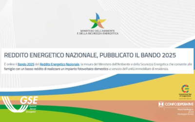 Reddito Energetico 2025 per famiglie