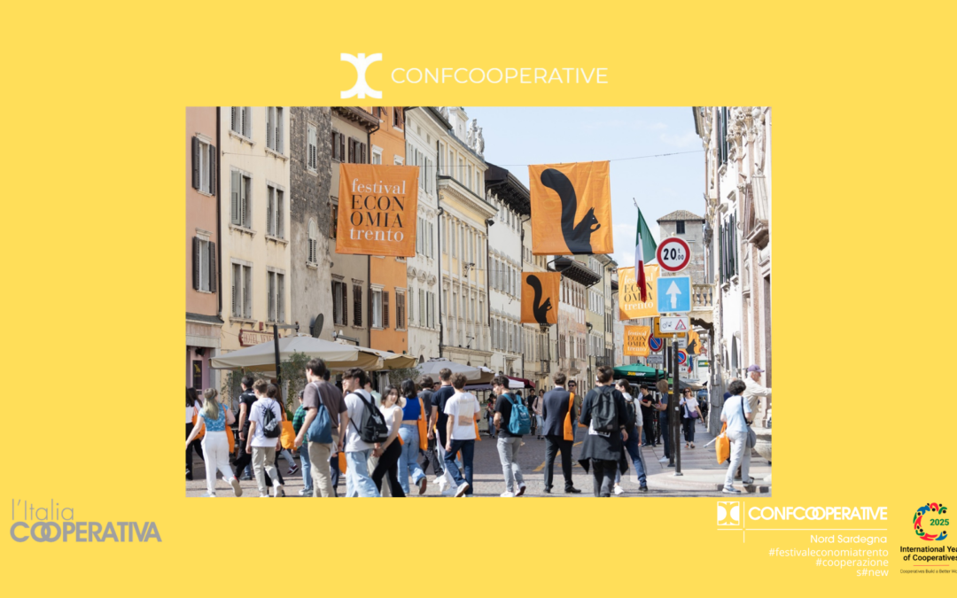 Confcooperative al Festival dell’Economia di Trento