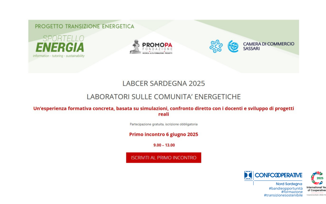 LABCER SARDEGNA 2025: Laboratori sulle CER