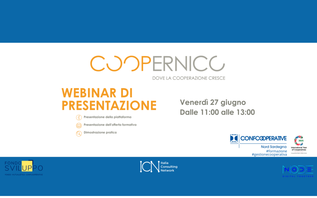 Coopernico: Apprendimento per la gestione delle cooperative