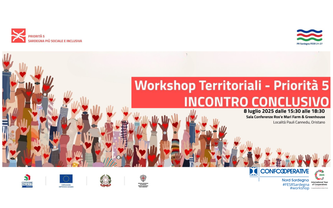 FESR Sardegna 2021–2027: Evento conclusivo di animazione territoriale
