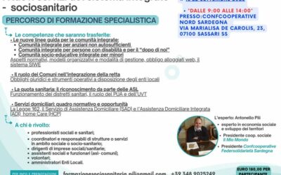 Formazione specialistica per la cooperazione sociale