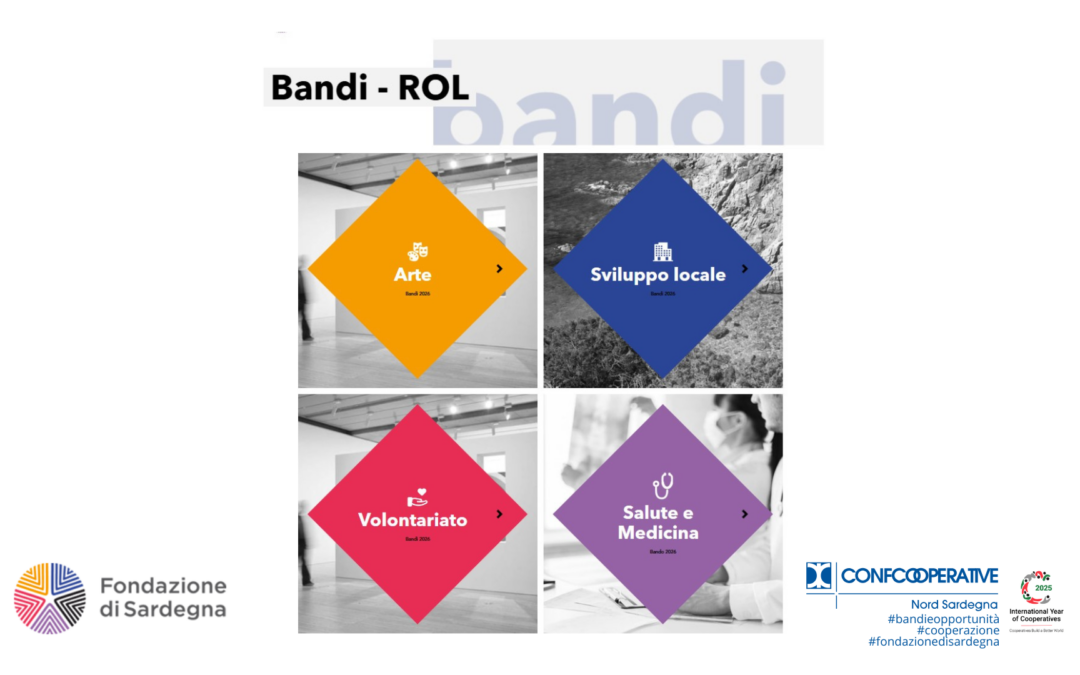 Presentazione delle proposte progettuali fino alle ore 15.00 del 5 dicembre 2025