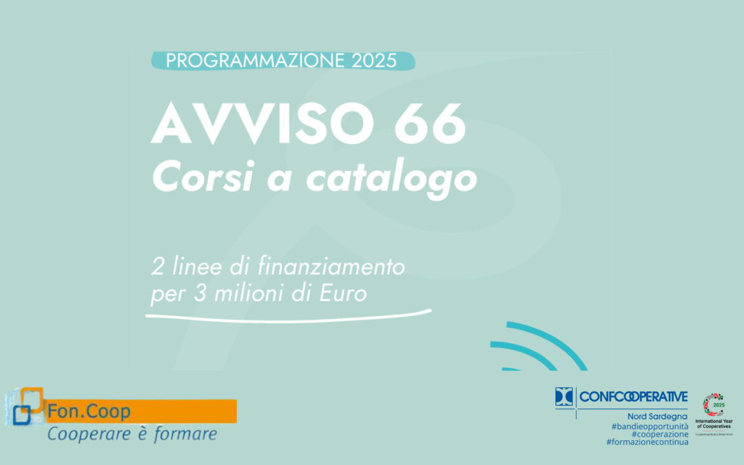 Foncoop Avviso 66: Incontro informativo su opportunità per la formazione continua