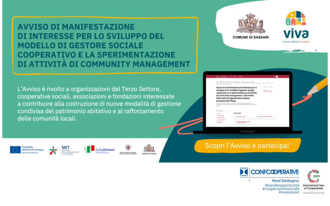 VIVA SASSARI: opportunità per cooperative sociali nella rigenerazione urbana