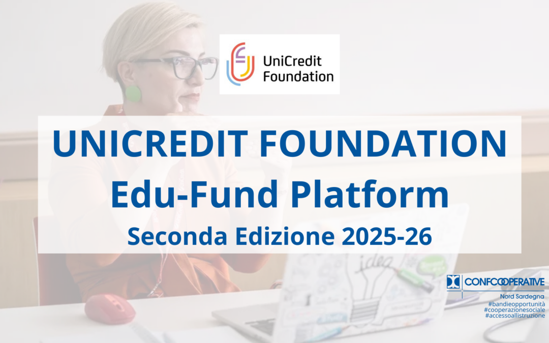 Finanziamento UniCredit Foundation | Edizione 2025-26 UCF Edu-Fund Platform