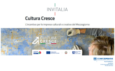 CULTURA CRESCE: Bando a sportello e Webinar Invitalia