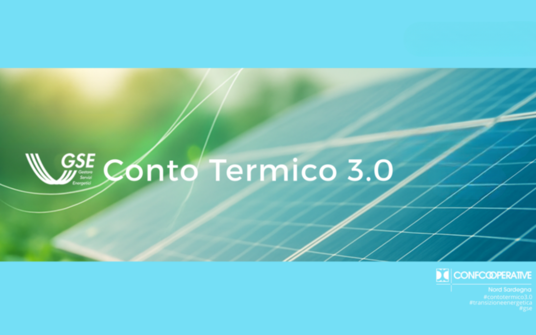 Conto termico 3.0 per privati, enti del terzo settore e PA: il GSE riapre il portale per le domanda dal 13 aprile