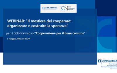 Cooperare è un mestiere: torna il ciclo formativo di Confcooperative