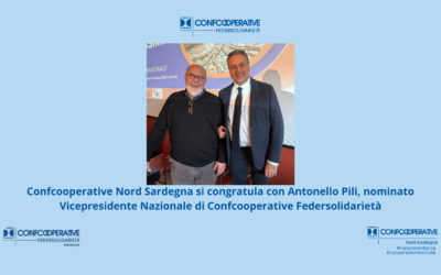Antonello Pili, la Sardegna della cooperazione sociale ai vertici nazionali