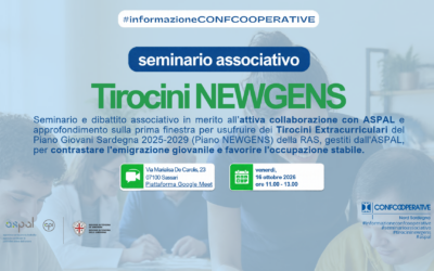 Seminario Associativo sui Tirocini Extracurriculari a cura di ASPAL – Piano NEWGENS